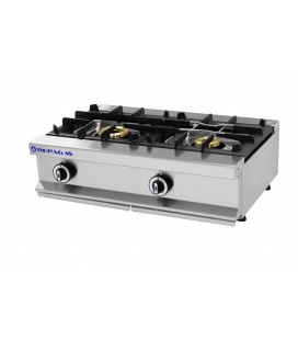 Cocina Sobremostrador a Gas 2 Fuegos Serie 550 Gama Modular Repagas